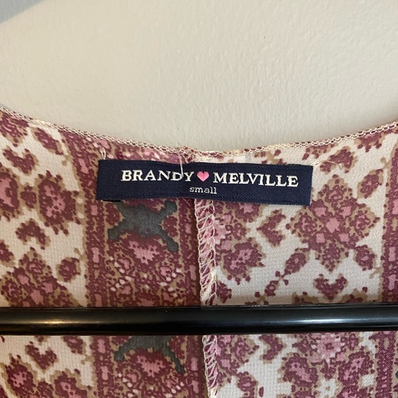 Brandy Melville Boho Beach Cover Kimono Size Small - Picture 5 of 6